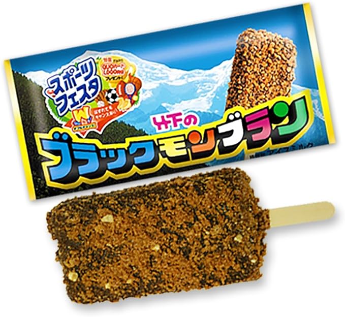 Amazon | 竹下製菓 ブラックモンブラン 109ｍｌ ３０本入り | ブラックモンブラン | アイスクリーム 通販